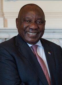 Cyril Ramaphosa of South Africa